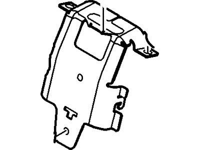 Ford BB5Z-78613D10-A Seat Belt Guide