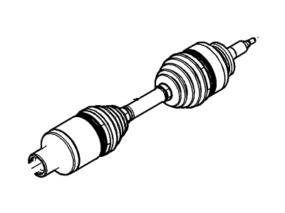 Ford AL3Z-3A427-B Front Axle Shaft