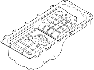 Ford F7UZ-6675-AC Oil Pan