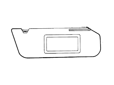 Ford F8UZ-1504104-AAC Sunvisor