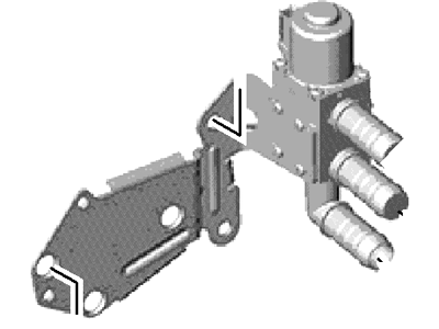 Ford DS7Z-18495-A Solenoid Assembly