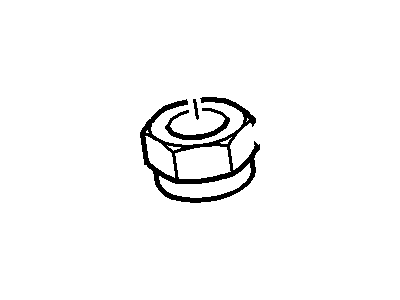 Ford -W706854-S442 Ball Joint Nut