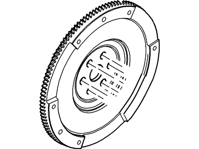 Ford 5L8Z-6477-AA Flywheel