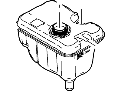 Ford 3W1Z-8A080-AA Reservoir