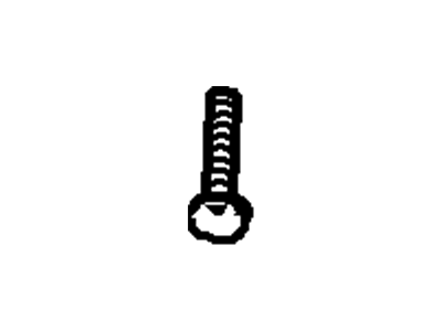 Ford -W500012-S439 Hold Down Screw