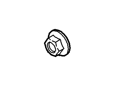 Ford -W707142-S441 Bumper Cover Nut