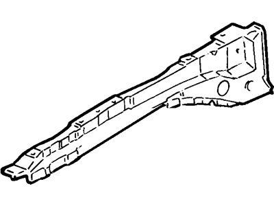 Ford F5RZ16154A Lower Reinforcement