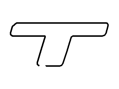 Ford AG1Z-5442528-C Nameplate