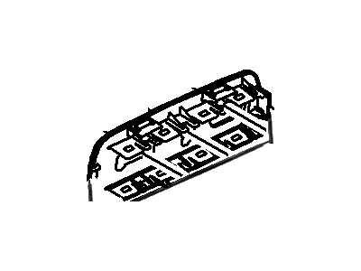 Ford BB5Z-7863258-BB Seat Switch Bezel