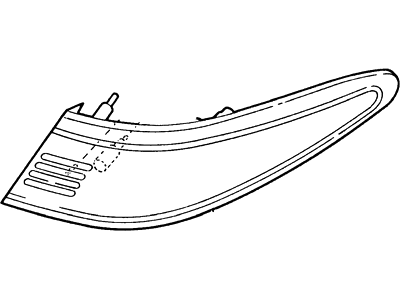 Ford F7LY13405AAD Tail Lamp Assembly