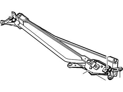 Ford 6C3Z-17566-A Arm And Pivot Shaft Assembly