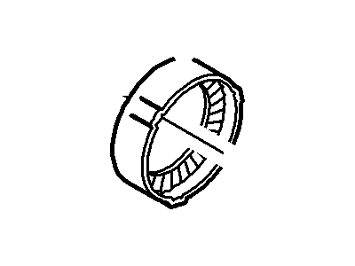 Ford 8C3Z-1A124-A Hub Assembly Nut