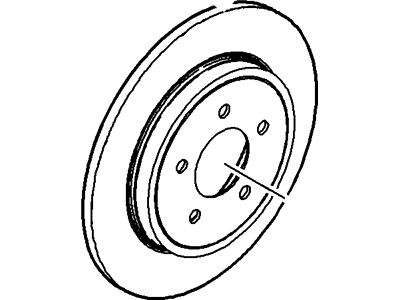 Ford 5L8Z-2C026-BA Rotor