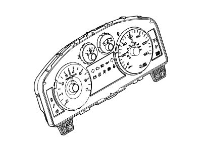 Ford 9E5Z-10849-D Instrument Cluster