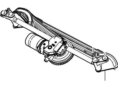 Ford 7T4Z-17508-A Motor Assembly - Wiper