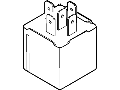 Ford F65Z-13350-AA Direction Indicator Relay