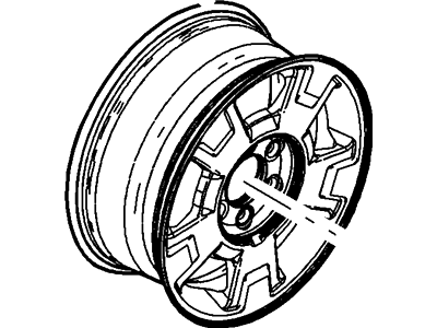 Ford 9L3Z-1007-A Wheel, Alloy