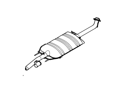 Ford 9L8Z-5230-C Muffler