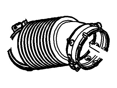 Ford BE8Z-9A624-A Air Inlet Tube