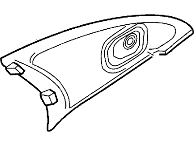 Ford YS4Z-5423712-AAL Trim Bezel