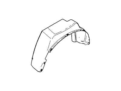 Ford 7A2Z-7827886-A Wheelhouse