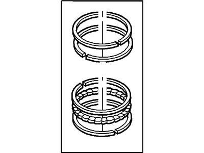 Ford 4G7Z-6148-AA Piston Rings
