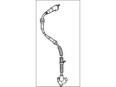 Ford F7RZ-2C204-AB Front Speed Sensor