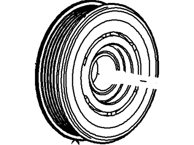 Ford 8C3Z-19D784-A Pulley