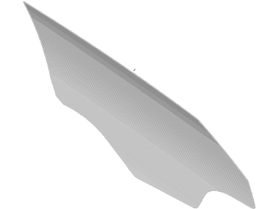 Ford BE8Z-5425712-A Door Glass