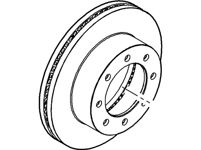 Ford 7U2Z-1V125-B Rotor