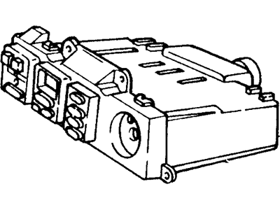 Ford E6DZ19980A Dash Control Unit