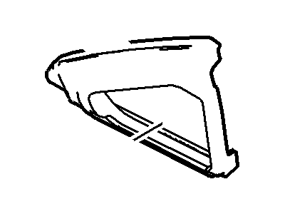 Ford 8A5Z-17724-A Mirror Outside Gasket