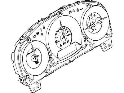 Ford AE5Z-10849-KA Instrument Cluster
