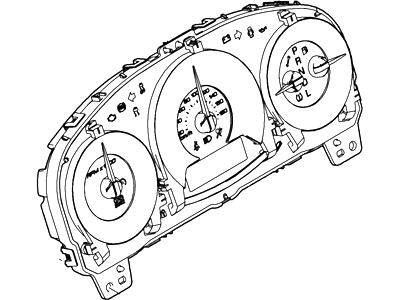 Ford AE5Z-10849-DB Instrument Cluster