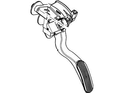 Ford 6W7Z-9F836-CA Pedal Travel Sensor