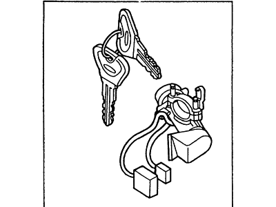 Ford F7CZ-11572-AA Ignition Switch