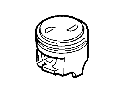 Ford F5DZ6108EA Piston