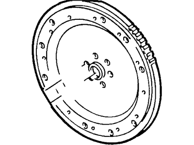 Ford E6ZZ-6375-A Flywheel