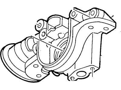 Ford E63Z6600A Oil Pump