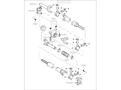 Ford AL3Z-4R602-TB Drive Shaft