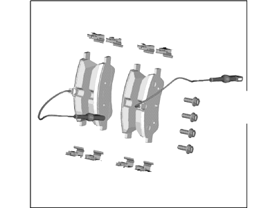 Ford CK4Z-2001-A Kit - Brake Lining