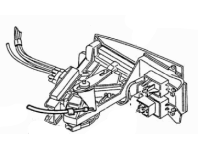 Ford F3UZ18549B Dash Control Unit