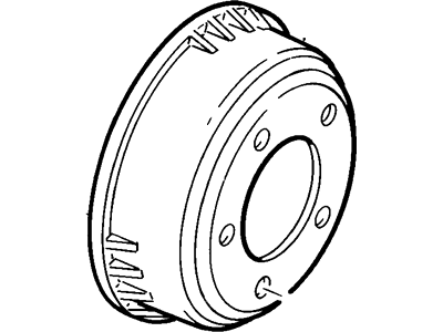 Ford FOVZ-1126-BA Brake Drum