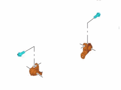 Ford HG7Z-18A161-A Bracket - Shock Absorber