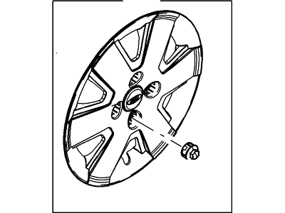 Ford 8S4Z-1130-C Wheel Cover