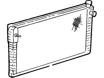 Ford YL3Z-8005-BA Radiator Assembly