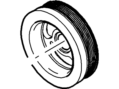 Ford 6E5Z-6312-AA Damper & Pulley