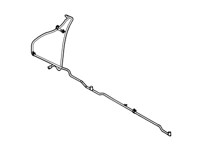 Ford 8L8Z-17K605-A Washer Hose