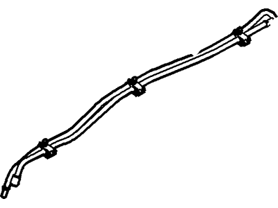 Ford 8L8Z-17408-B Rear Hose
