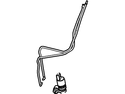 Ford 8L8Z-17664-A Washer Pump